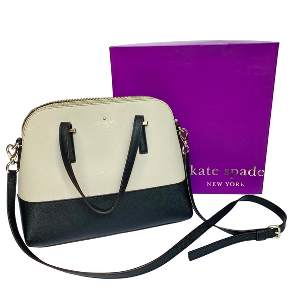 Kate Spade Color Block Grand Street Satchel Purse - Picture 1 of 12
